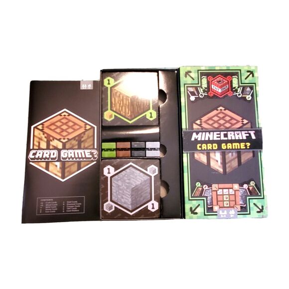 Mojang 2015 Minecraft Card Game? Complete Set Mattel Games Game Night Ages 8+ - Picture 3 of 3
